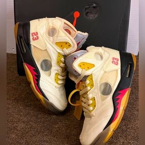 Jordan 5 Retro Off-White Sail
